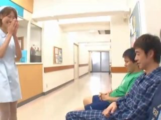 Sleaze aziāti medmāsa bjing 3 yonkers uz the slimnīca