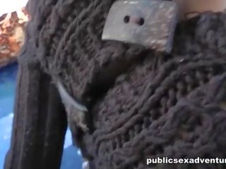חובבן ציבורי סקס וידאו mov ב א ferry
